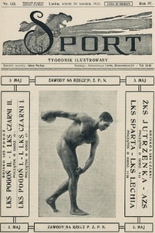 Sport : tygodnik ilustrowany. 1925, nr 132