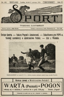 Sport : tygodnik ilustrowany. 1925, nr 137