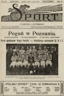 Sport : tygodnik ilustrowany. 1925, nr 141