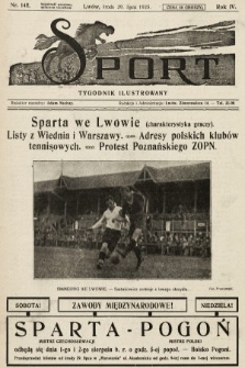 Sport : tygodnik ilustrowany. 1925, nr 145