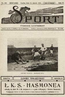 Sport : tygodnik ilustrowany. 1925, nr 149