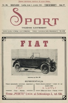 Sport : tygodnik ilustrowany. 1925, nr 150