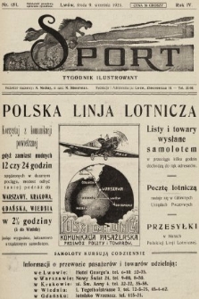 Sport : tygodnik ilustrowany. 1925, nr 151