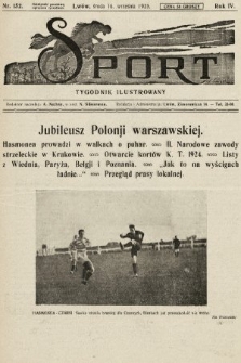 Sport : tygodnik ilustrowany. 1925, nr 152