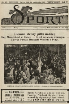 Sport : tygodnik ilustrowany. 1925, nr 157