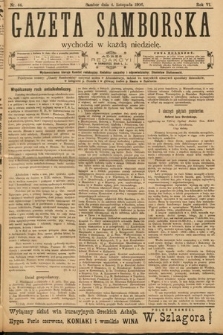 Gazeta Samborska. 1906, nr 44