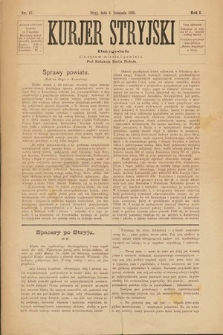 Kurjer Stryjski : dwutygodnik dla spraw miasta i powiatu. 1895, nr 17