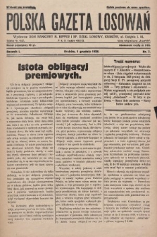 Polska Gazeta Losowań. 1928, nr 7