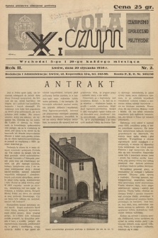 Wola i Czyn : czasopismo społeczno-polityczne. 1938, nr 2