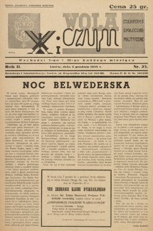 Wola i Czyn : czasopismo społeczno-polityczne. 1938, nr 23