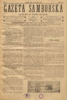 Gazeta Samborska. 1907, nr 1