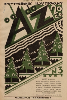 Od A do Z : dwutygodnik ilustrowany. 1926, nr 3