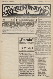 Głos Ziemi Żywieckiej : tygodnik społeczno-narodowy. 1928, nr 4