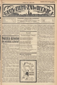 Głos Ziemi Żywieckiej : tygodnik społeczno-narodowy. 1928, nr 24-27