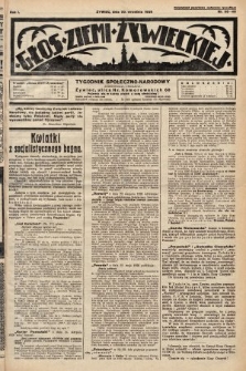 Głos Ziemi Żywieckiej : tygodnik społeczno-narodowy. 1928, nr 36-40