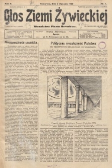 Głos Ziemi Żywieckiej : niezależne pismo narodowe. 1929, nr 1