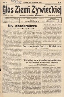 Głos Ziemi Żywieckiej : niezależne pismo narodowe. 1929, nr 6