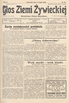 Głos Ziemi Żywieckiej : niezależne pismo narodowe. 1929, nr 16