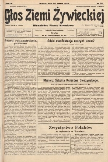 Głos Ziemi Żywieckiej : niezależne pismo narodowe. 1929, nr 36