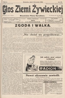 Głos Ziemi Żywieckiej : niezależne pismo narodowe. 1929, nr 85