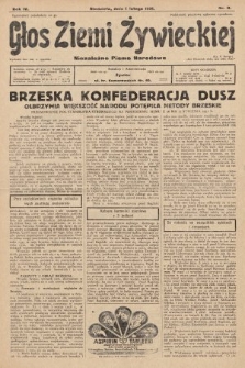 Głos Ziemi Żywieckiej : niezależne pismo narodowe. 1931, nr 8