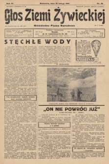 Głos Ziemi Żywieckiej : niezależne pismo narodowe. 1931, nr 10
