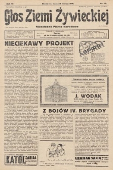 Głos Ziemi Żywieckiej : niezależne pismo narodowe. 1931, nr 16