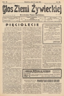 Głos Ziemi Żywieckiej : niezależne pismo narodowe. 1931, nr 23