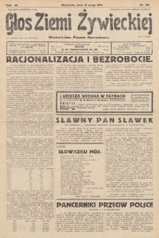 Głos Ziemi Żywieckiej : niezależne pismo narodowe. 1931, nr 25