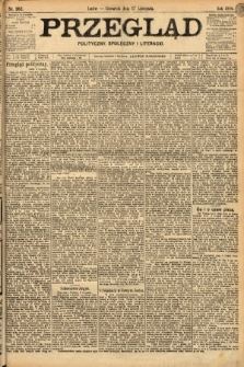 Przegląd polityczny, społeczny i literacki. 1898, nr 262