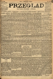 Przegląd polityczny, społeczny i literacki. 1898, nr 276