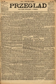Przegląd polityczny, społeczny i literacki. 1898, nr 281
