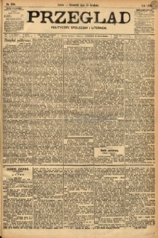 Przegląd polityczny, społeczny i literacki. 1898, nr 285