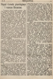 Przegląd Kupiecki : organ Krakowskiego Stowarzyszenia Kupców. 1921, nr 20