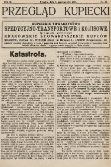 Przegląd Kupiecki : organ Krakowskiego Stowarzyszenia Kupców. 1921, nr 38