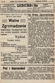 Przegląd Kupiecki : organ Krakowskiego Stowarzyszenia Kupców. 1921, nr 48