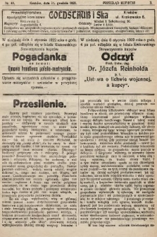 Przegląd Kupiecki : organ Krakowskiego Stowarzyszenia Kupców. 1921, nr 49