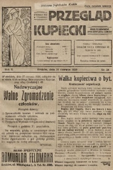 Przegląd Kupiecki : organ Krakowskiego Stowarzyszenia Kupców. 1920, nr 24
