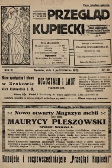 Przegląd Kupiecki : organ Krakowskiego Stowarzyszenia Kupców. 1920, nr 30