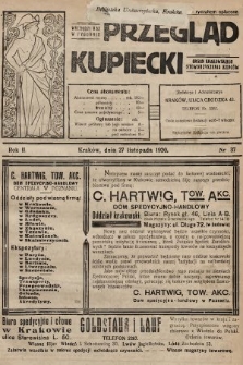 Przegląd Kupiecki : organ Krakowskiego Stowarzyszenia Kupców. 1920, nr 37