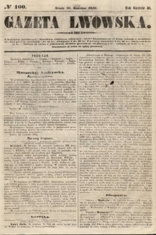 Gazeta Lwowska. 1856, nr 100