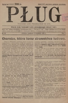 Pług : tygodnik ludu pracującego na wsi. 1923, nr 20