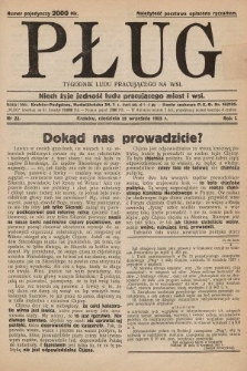 Pług : tygodnik ludu pracującego na wsi. 1923, nr 22