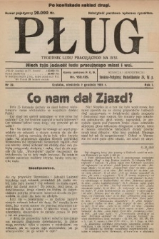 Pług : tygodnik ludu pracującego na wsi. 1923, nr 32