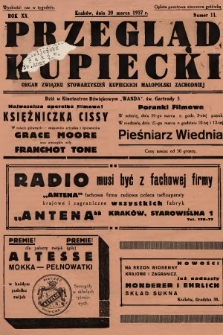 Przegląd Kupiecki : organ Związku Stowarzyszeń Kupieckich Małopolski Zachodniej. 1937, nr  11