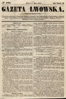Gazeta Lwowska. 1856, nr 104