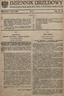 Dziennik Urzędowy Ministerstwa Rolnictwa i Reform Rolnych. 1950, nr 3