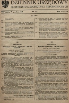 Dziennik Urzędowy Ministerstwa Rolnictwa i Reform Rolnych. 1950, nr 16