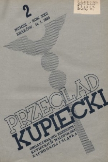 Przegląd Kupiecki : organ Związku Stowarzyszeń Kupieckich Małopolski Zachodniej i Śląska. 1939 2