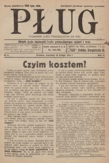 Pług : tygodnik ludu pracującego na wsi. 1924, nr  8